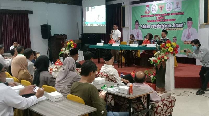 Dewan Pembina MCMI Makassar Muchlis Misbah Buka Kegiatan Pelatihan Tata Cara Penyelenggaraan Jenazah