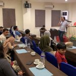 Anggota DPRD Kota Makassar, Syukran Kahfi, menggelar Sosialisasi angkatan 5 terkait Perda nomor 4 tahun 2013 tentang Kawasan Tanpa Rokok (KTR) di Hotel Grand Imawan, Senin (05/02/2024).