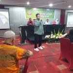 Anggota Dewan Perwakilan Rakyat Daerah (DPRD) Kota Makassar, Fasruddin Rusli, mengadakan sosialisasi 9, tentang Perlindungan Guru dengan mengangkat Peraturan Daerah (Perda) nomor 5 tahun 2022, di Hotel Continent Panakkukang, Sabtu (18/05/2024).