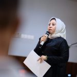 Anggota DPRD Kota Makassar Hj. Nunung Dasniar saat sosialisasi angkatan ke 13, Peraturan Daerah (Perda) Nomor 1 tahun 2019 tentang Penyelenggaraan Pendidikan di Hotel Grand Maleo, Kamis (11/07/2024).