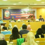 Anggota DPRD Kota Makassar, Hj. Rezki menggelar Sosialisasi angkatan 14, Perda nomor 1 tahun 2022 tentang Pencegahan dan Penanggulangan Bahaya Kebakaran di Hotel Karebosi Primer, Selasa (27/08/2024).