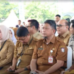 Kepala Dinas Pemuda dan Olahraga (Dispora) Kota Makassar, Syamsul Bahri, S.IP., M.Si., turut hadir dalam peluncuran program Makassar Berjasa (Berbagi Jaminan Sosial)